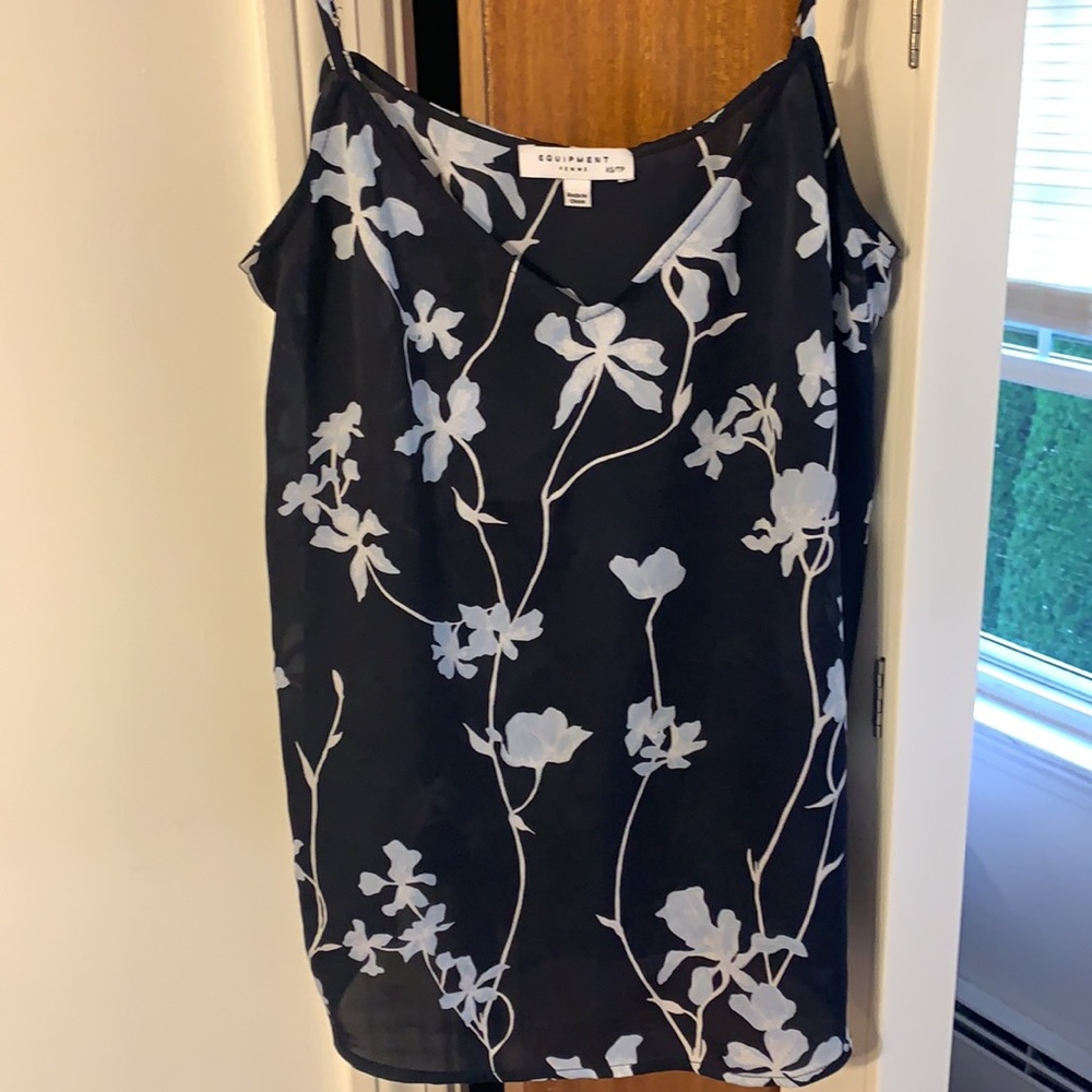 Equipment Femme Floral Camisole Blouse XS